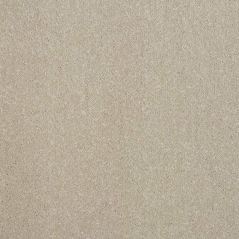 Captivation twist pile carpet in Moon cloud