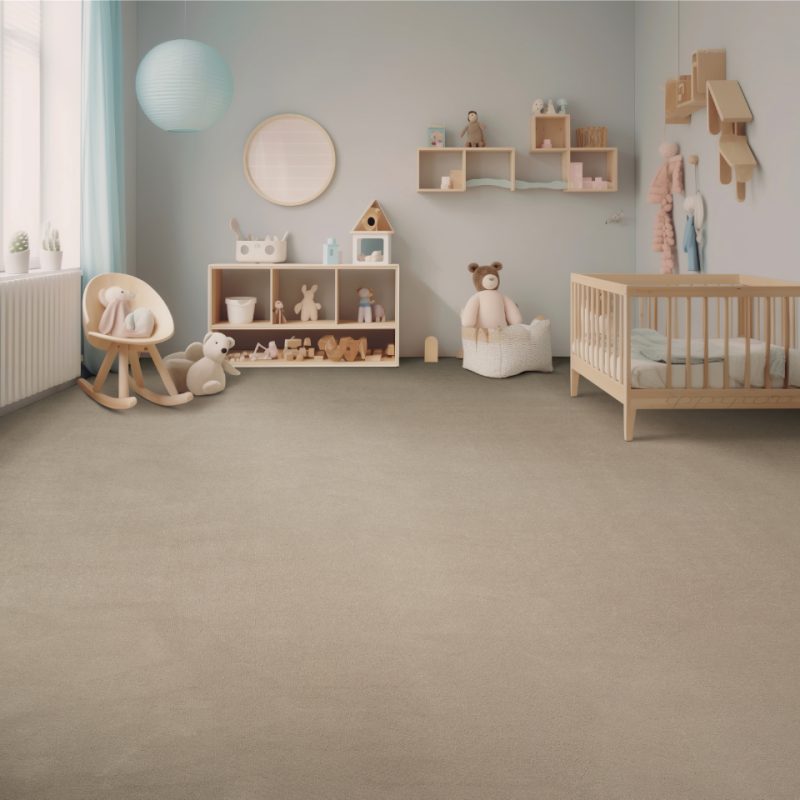 New York saxony carpet in colour Ice Petal